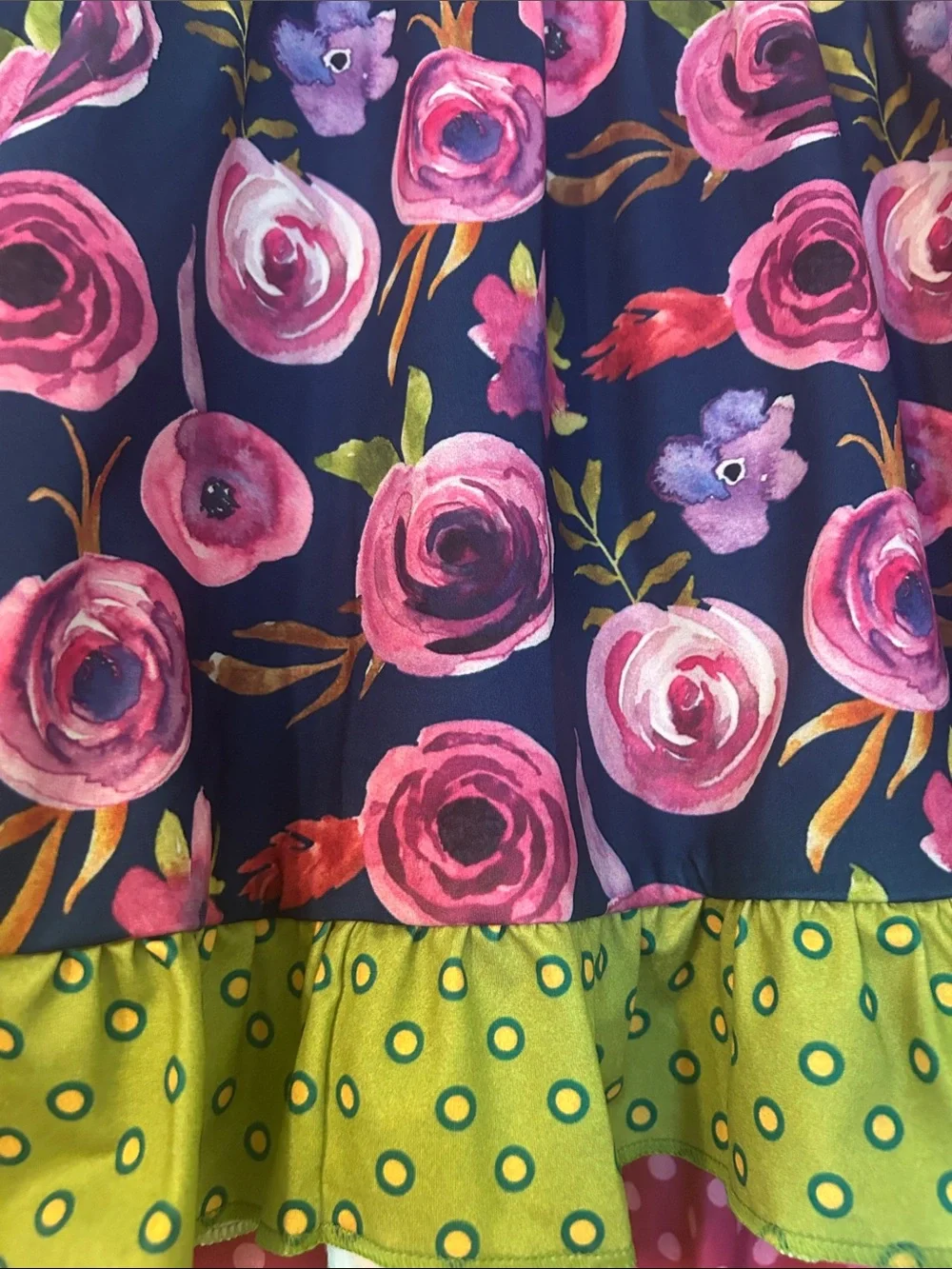 Wellie Kate navy floral